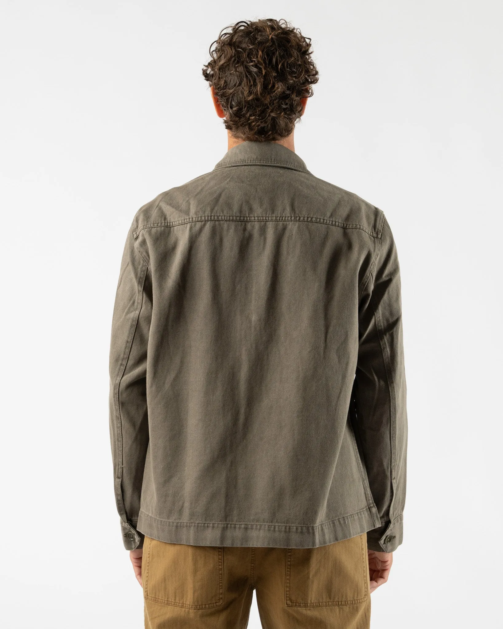 Alex Mill Garment Dyed Work Jacket in Thyme