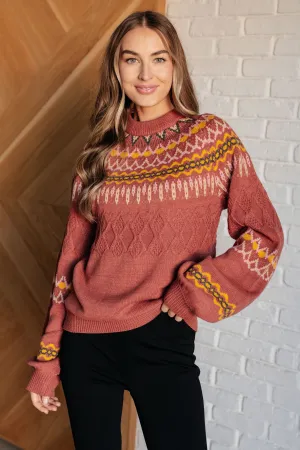 Andree By Unit-Cozy Chalet Fair Isle Sweater