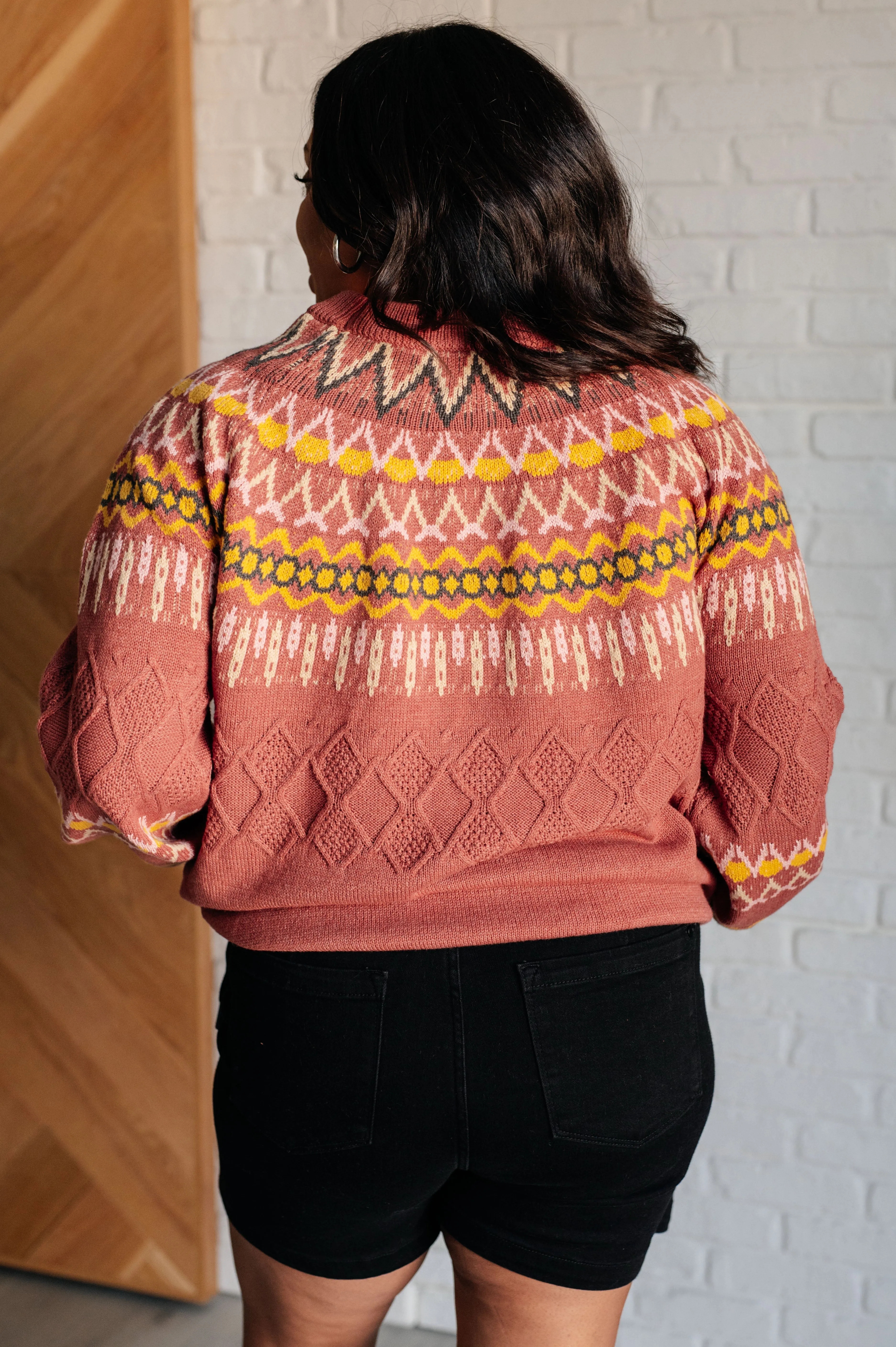 Andree By Unit-Cozy Chalet Fair Isle Sweater