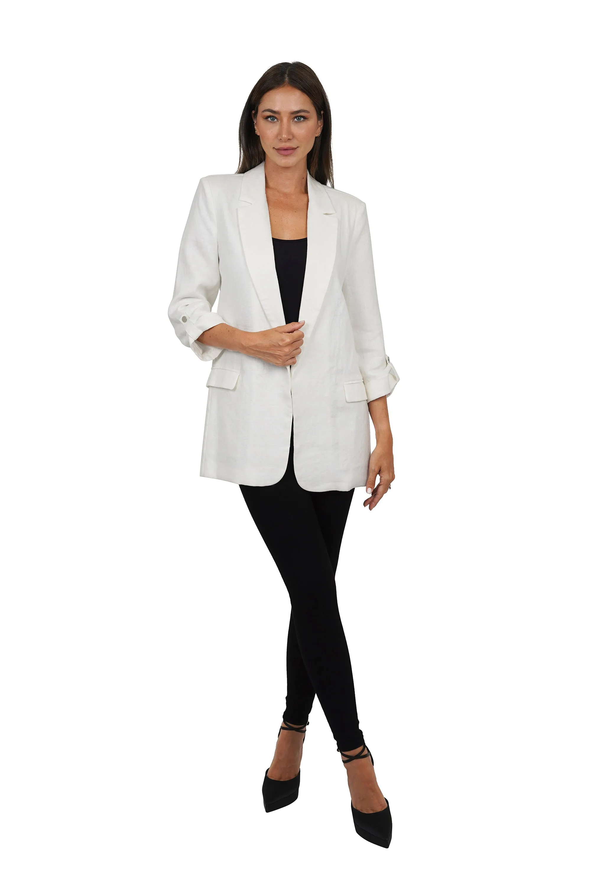 Asher Linen Blazer