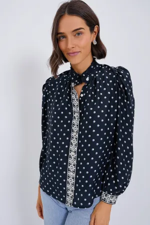 Black Raven Annabel Silk Shirt