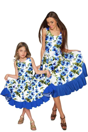 Catch Me Vizcaya Fit & Flare Midi Mother and Daughter Dress