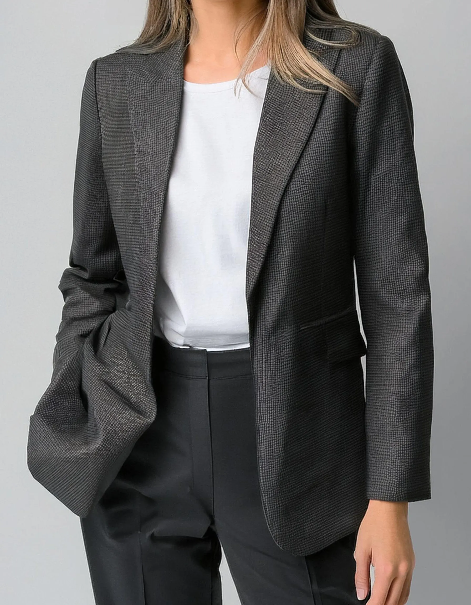 Classic Charcoal Executive Blazer