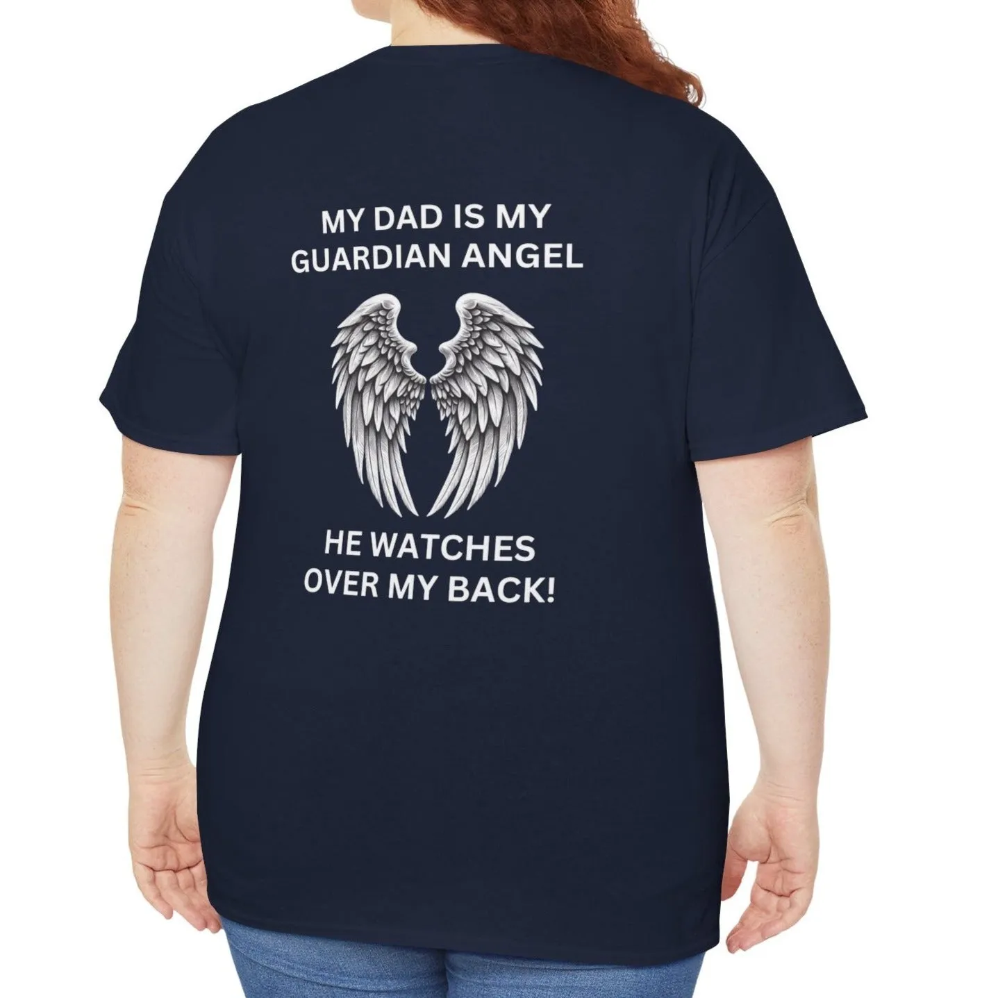 Dad, My Guardian Angel |  Unisex Cotton Tee