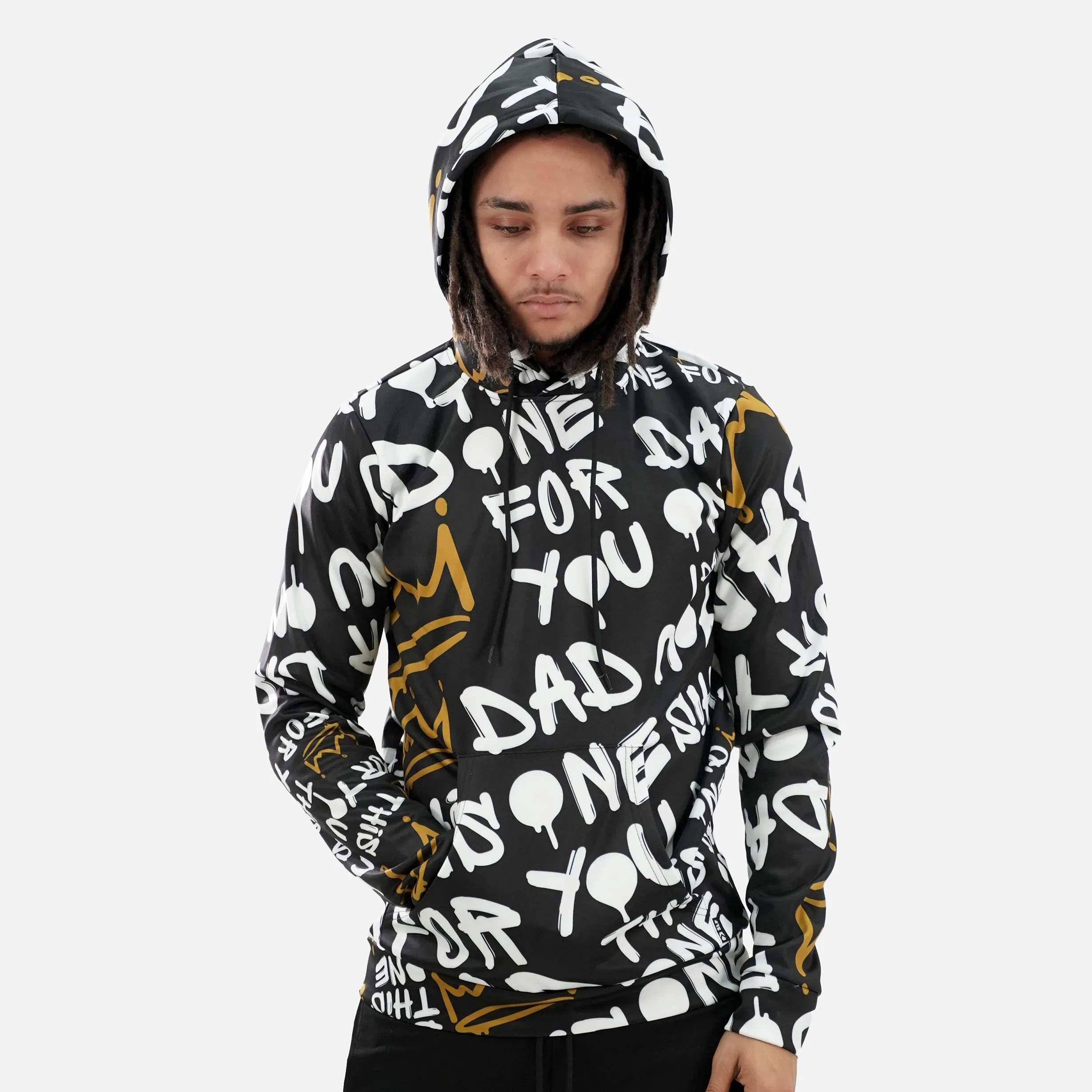 Dad This One For You Pattern Hoodie