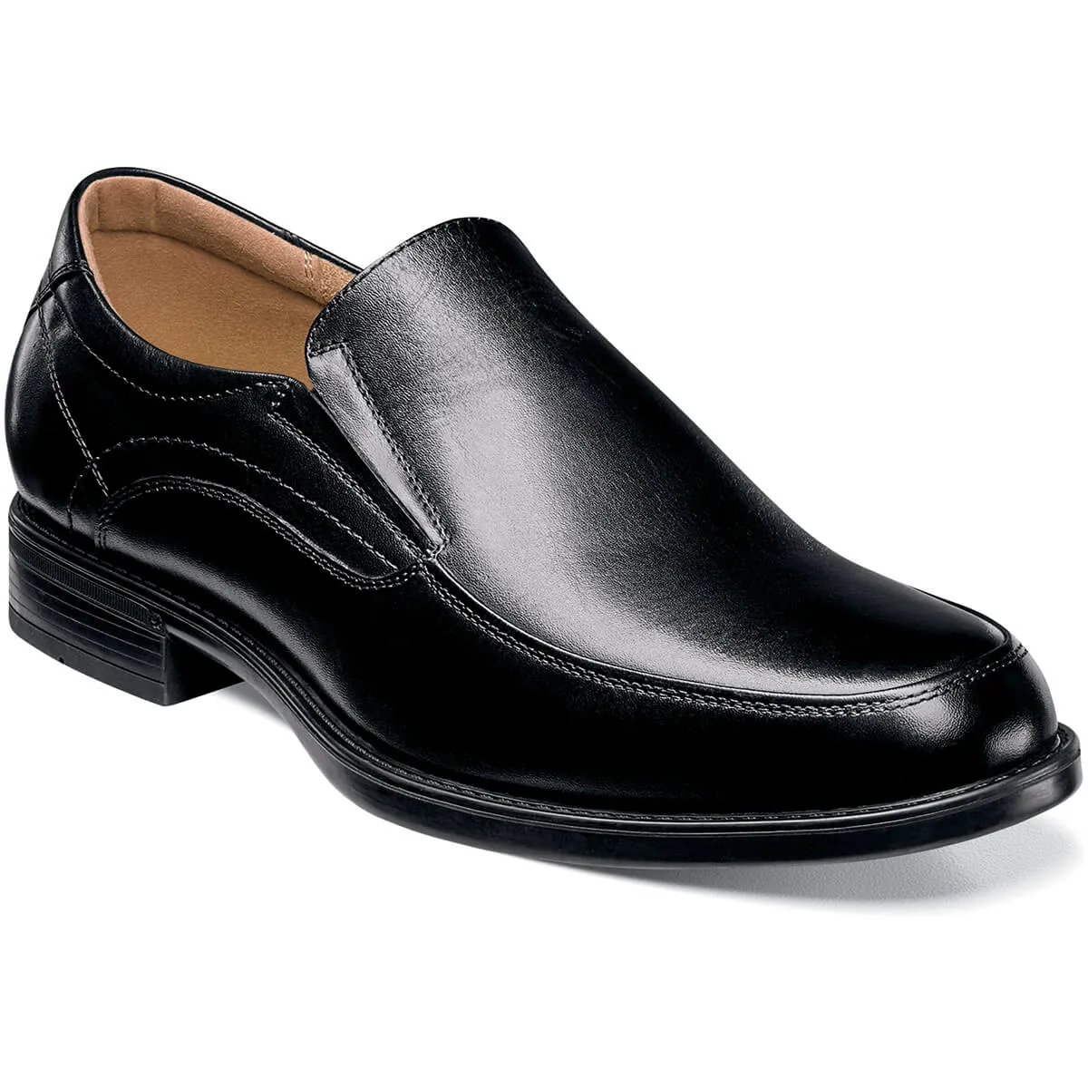 Florsheim Men's Midtown Moc Toe Slip On - Black