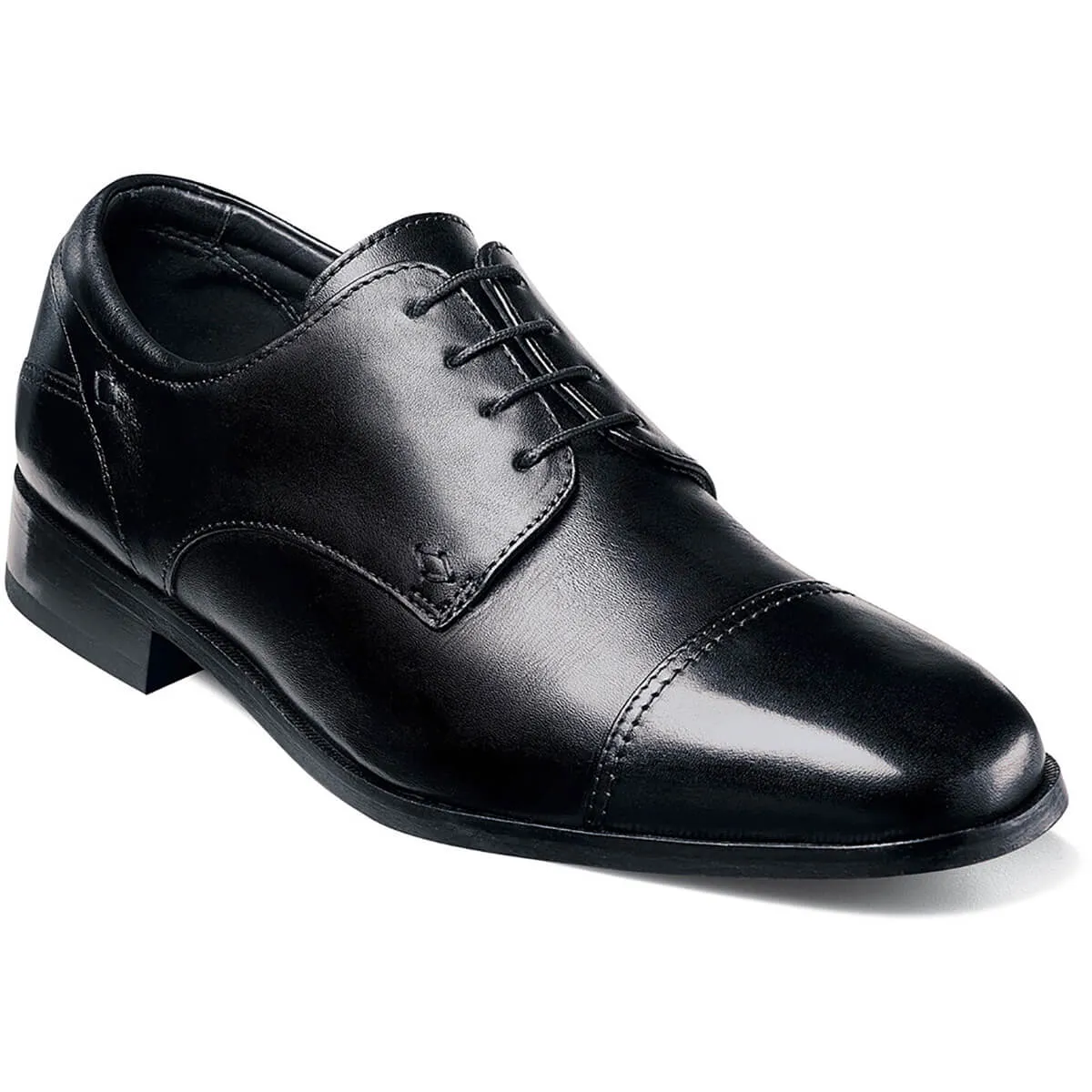 Florsheim Welles Cap Toe Oxford - Black