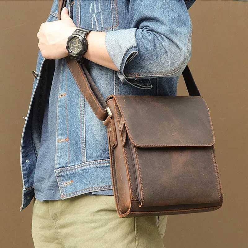 Funki Buys | Bags | Messenger Bags | Men's Leather Crossbody