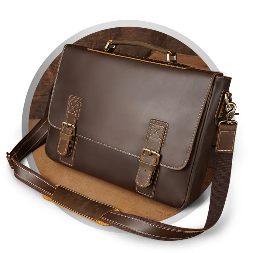 Funki Buys | Bags | Messenger Bags | Men's Luxury Leather Bag