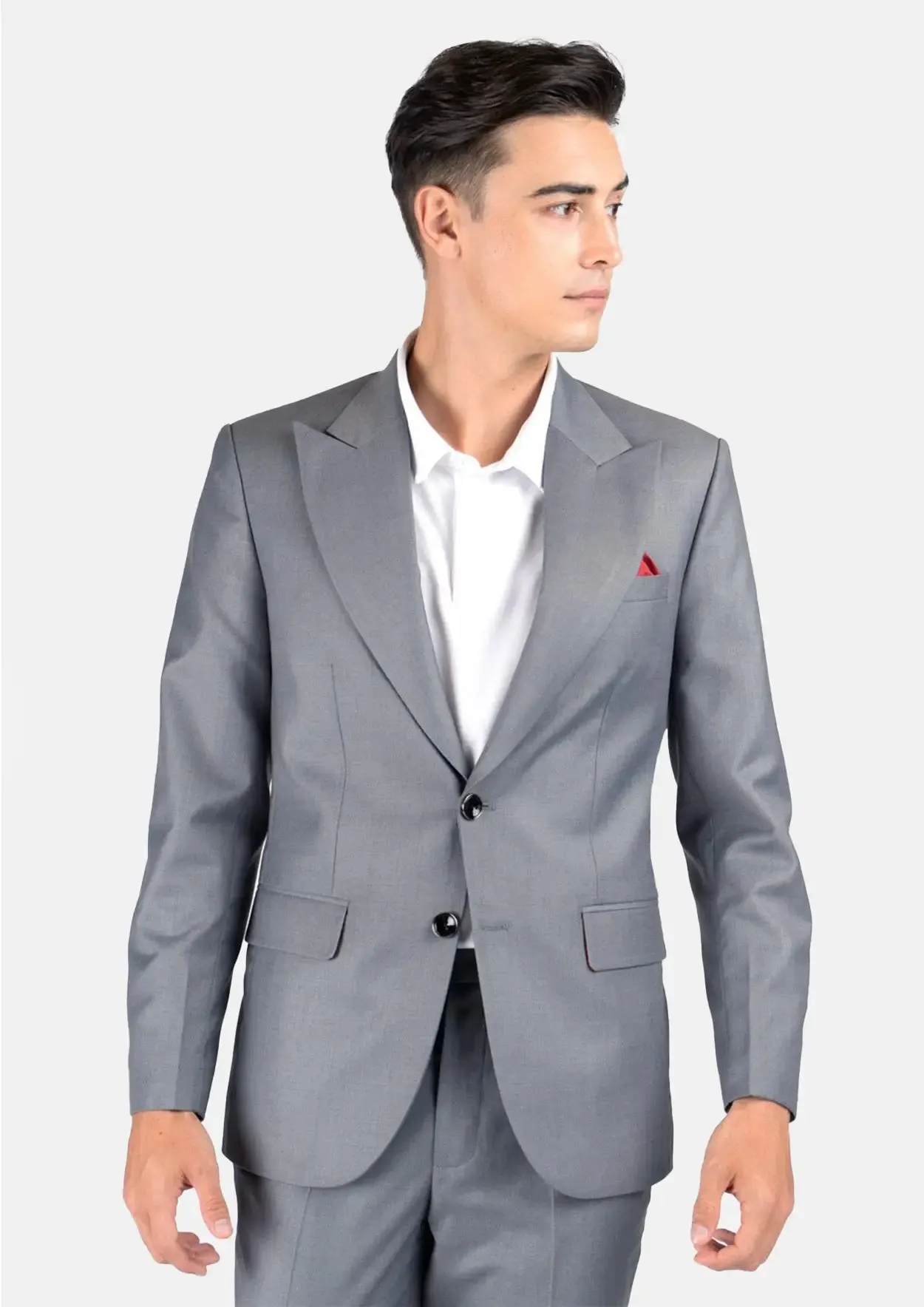 Hudson Oslo Grey Twill Suit