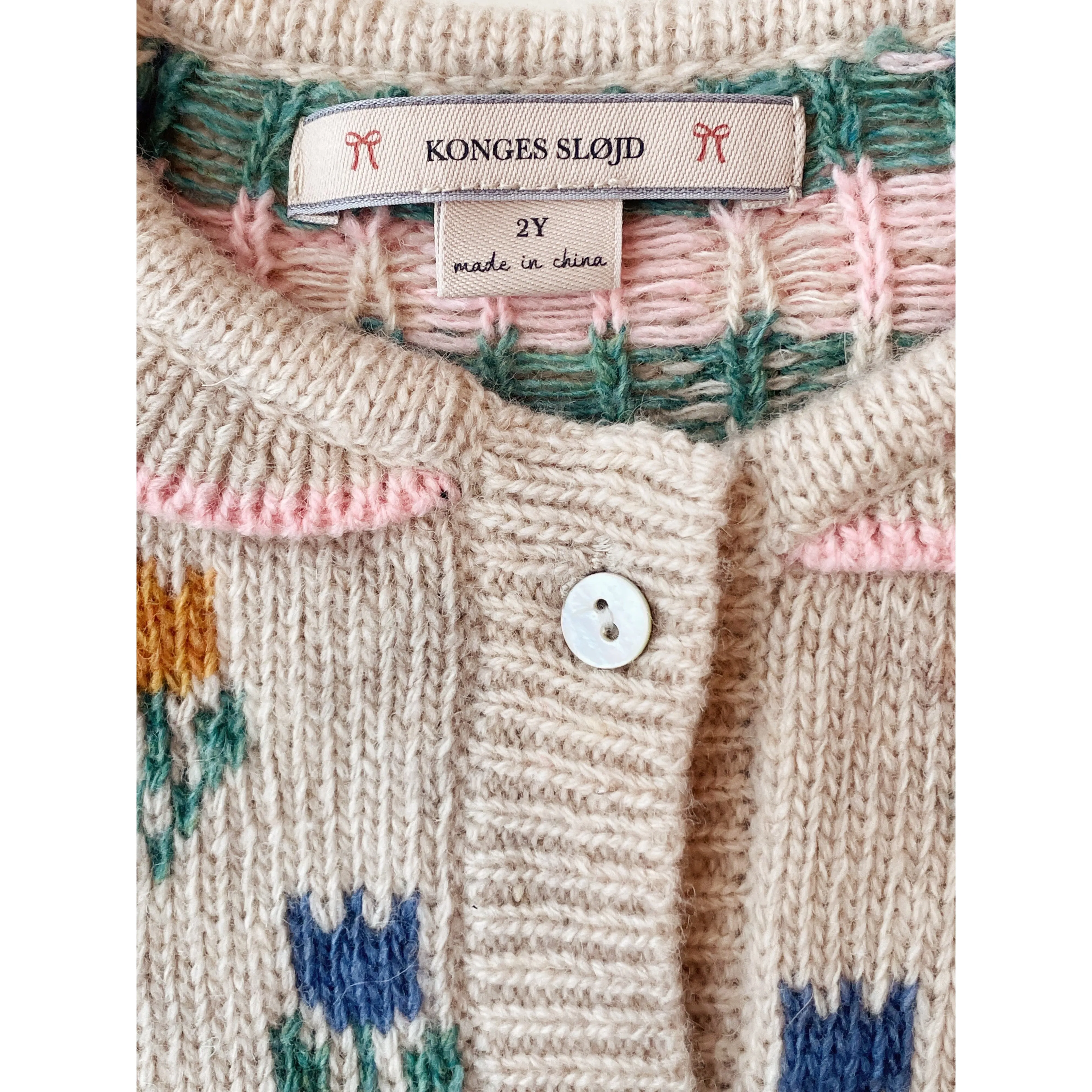 Konges Sløjd - Belou knit cardigan - Tulipe