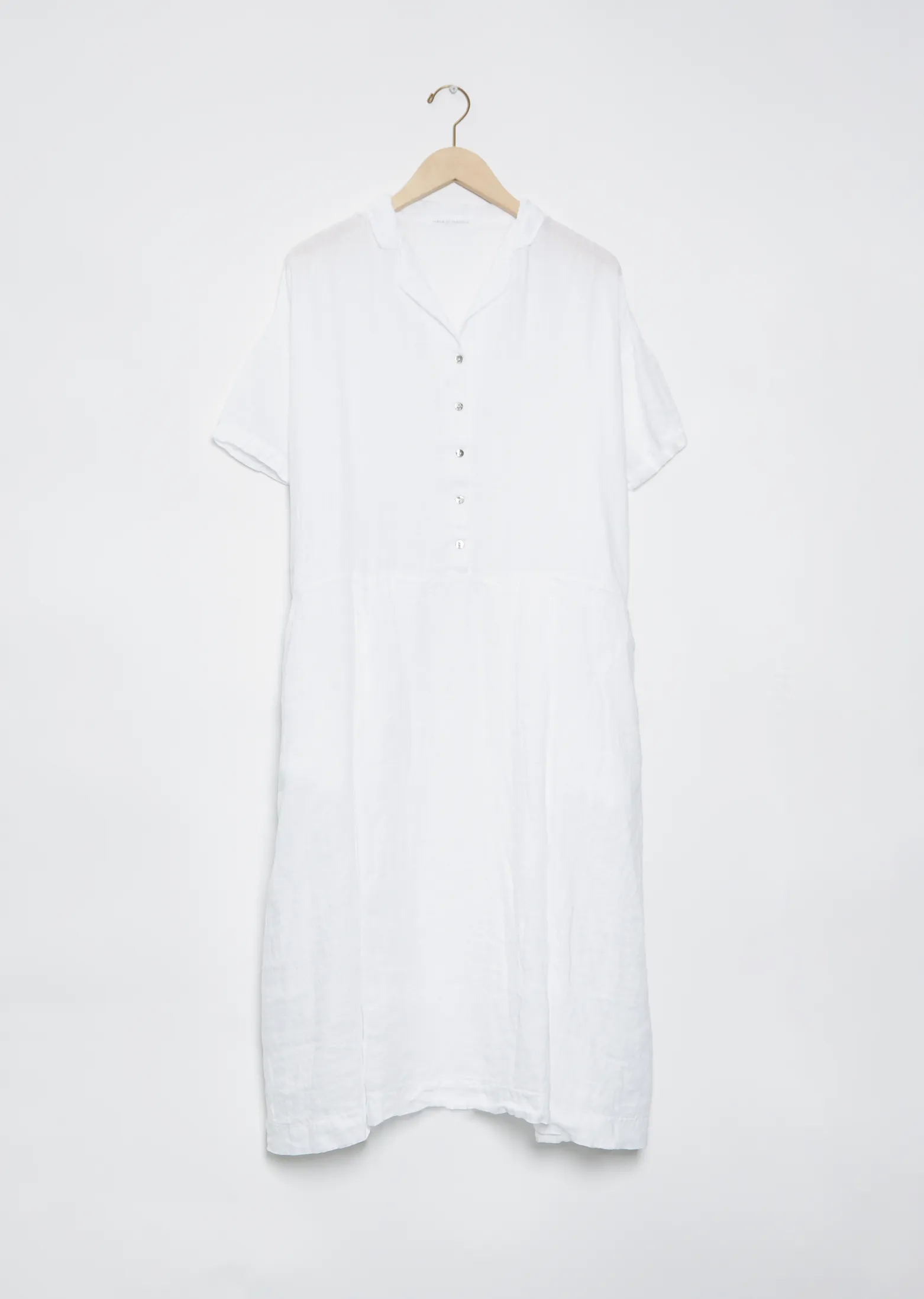 Light Linen Dress — White