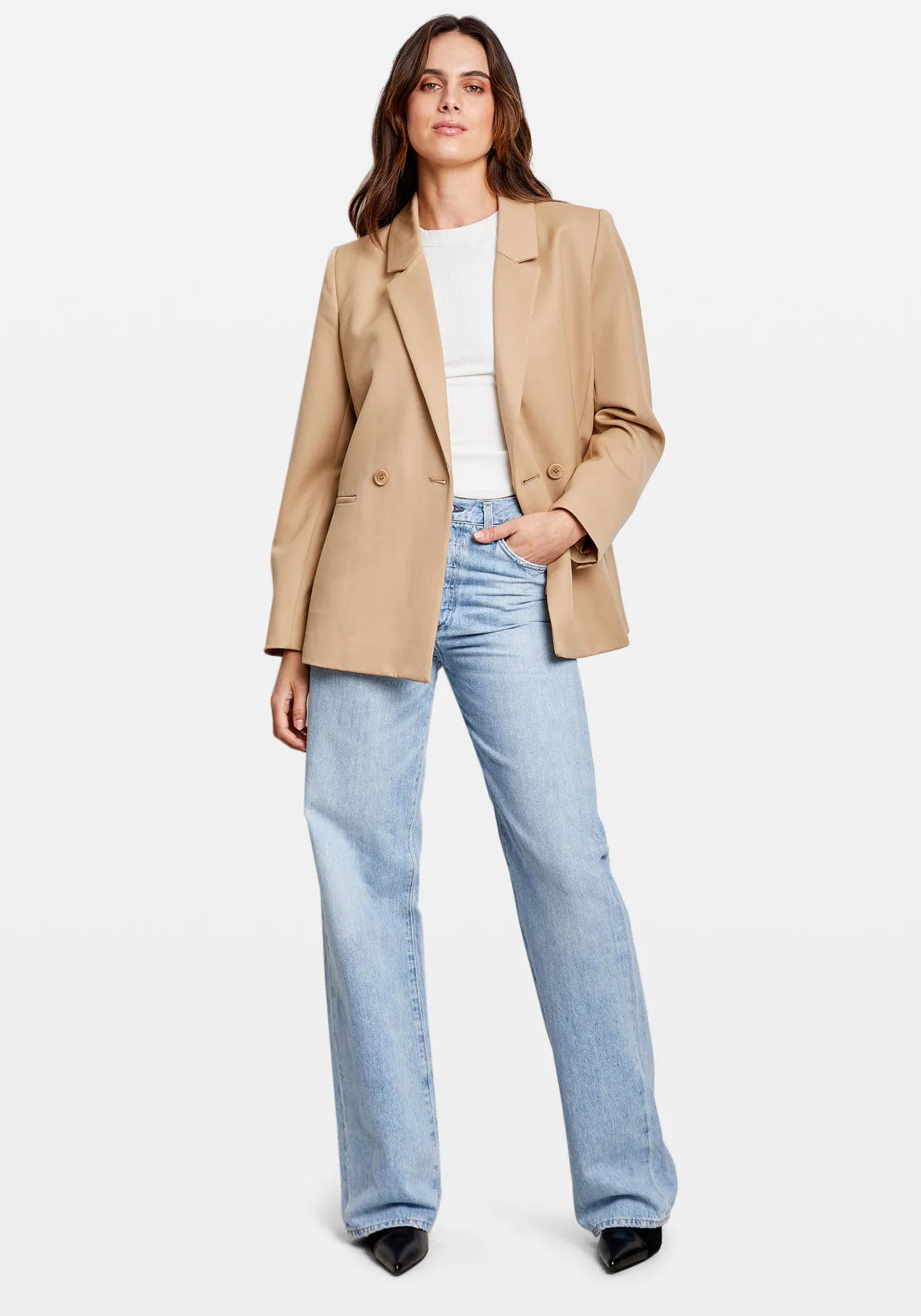 MADELEINE BLAZER DEEP SAND