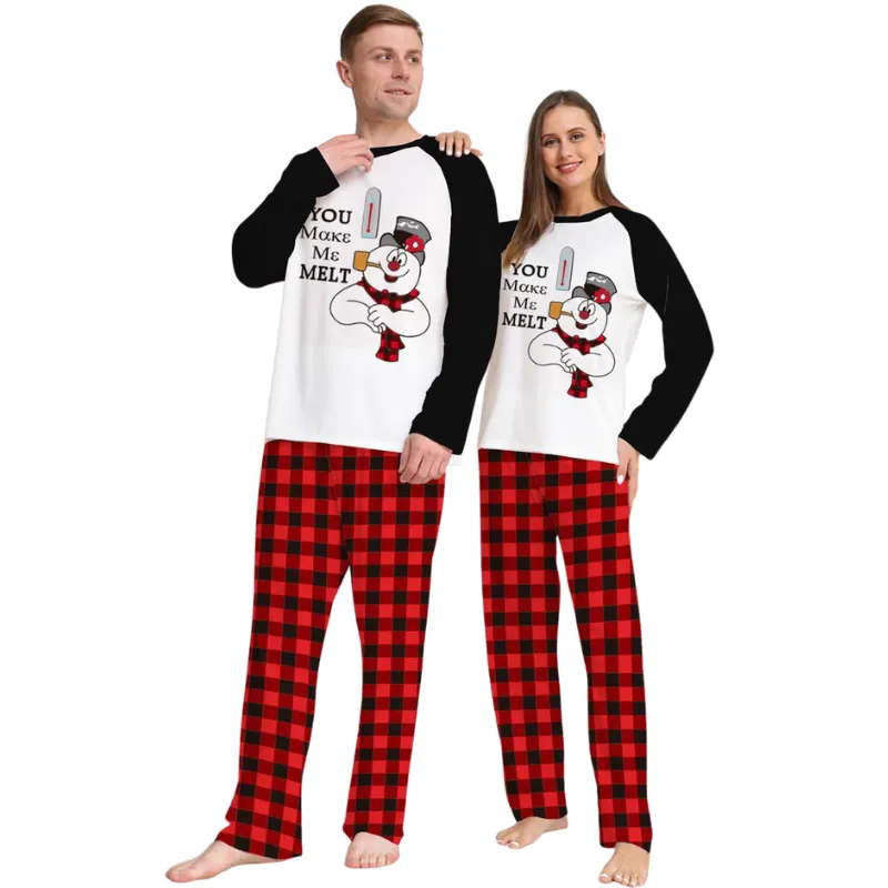 Melting Snow Family Matching Pajama Set