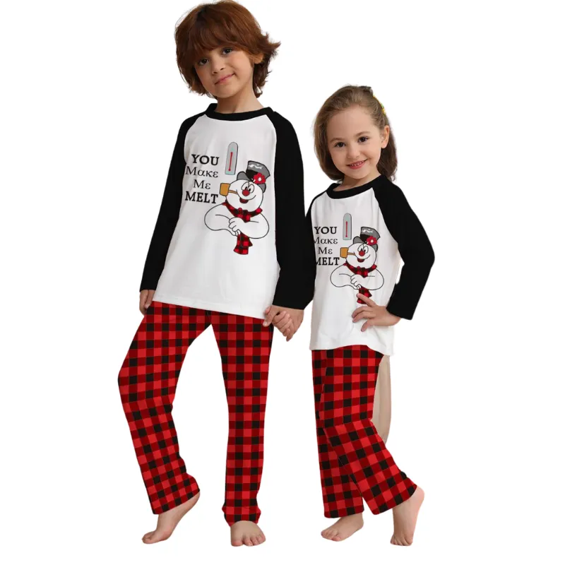 Melting Snow Family Matching Pajama Set