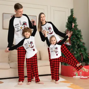 Melting Snow Family Matching Pajama Set