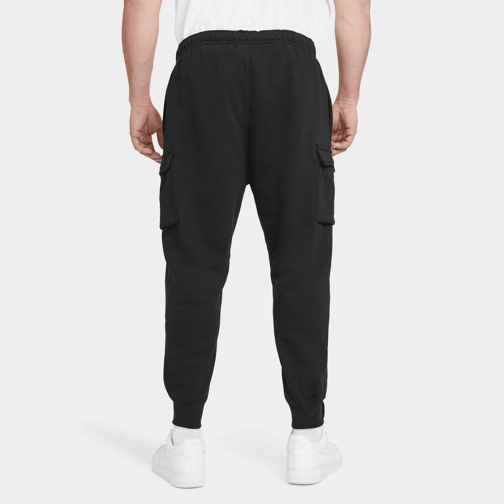 Nike Sportswear Club Cargo Pants Black / White