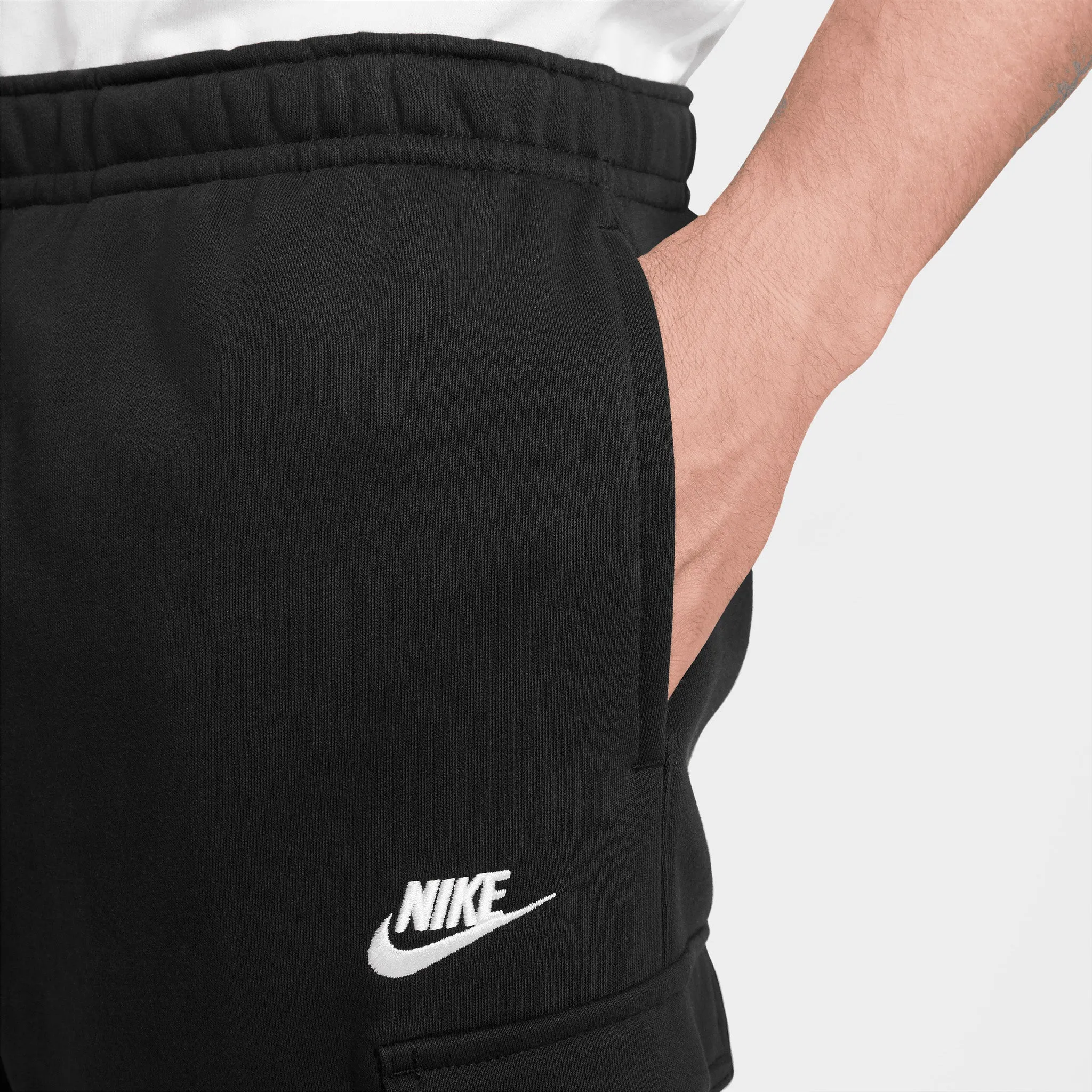 Nike Sportswear Club Cargo Pants Black / White