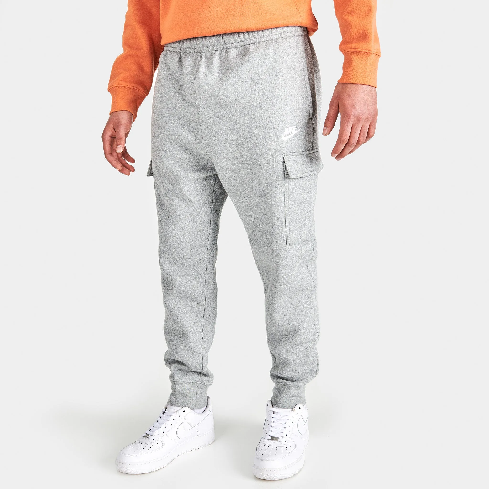 Nike Sportswear Club Cargo Pants Dark Grey / White