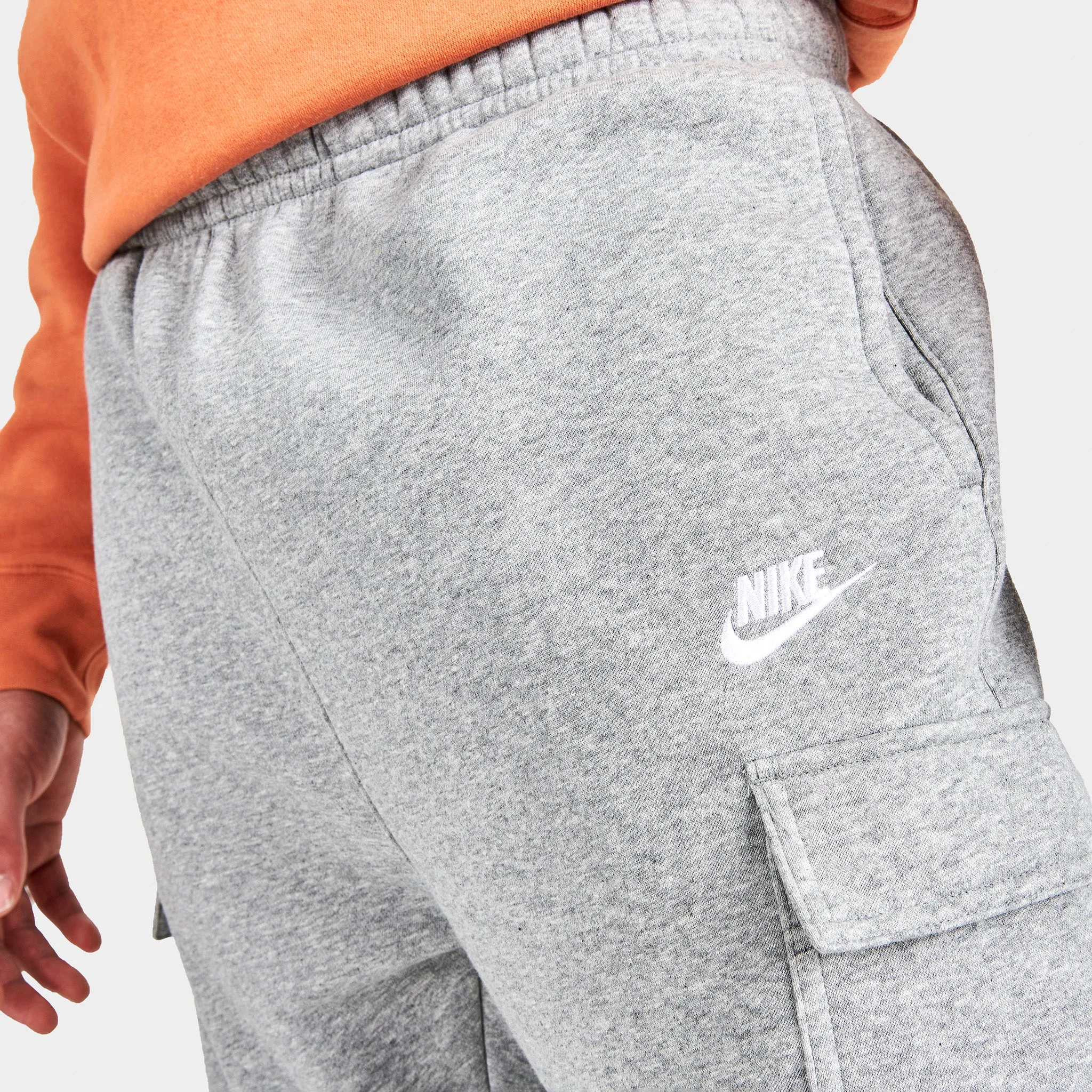 Nike Sportswear Club Cargo Pants Dark Grey / White