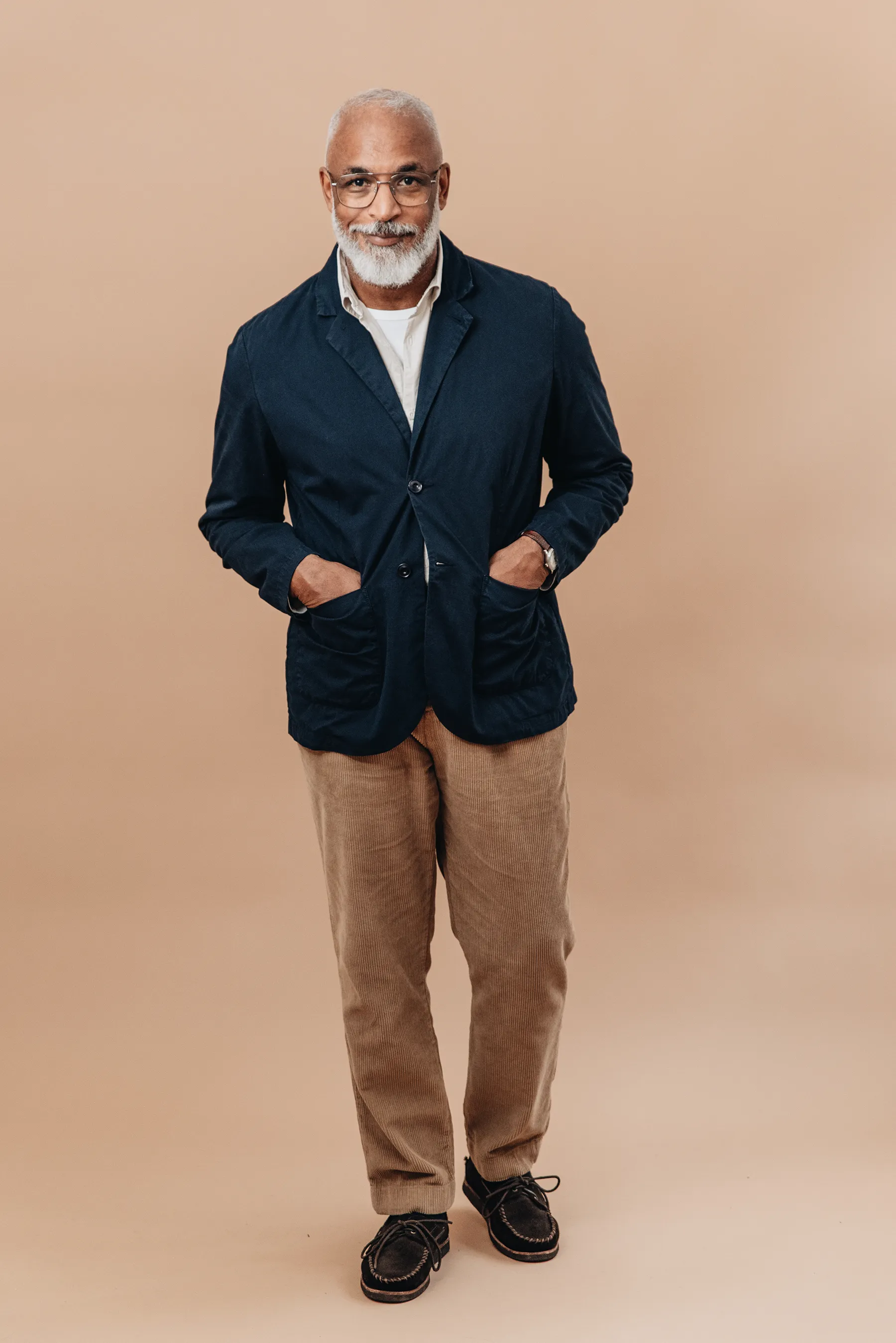 Organic Twill Casual Blazer