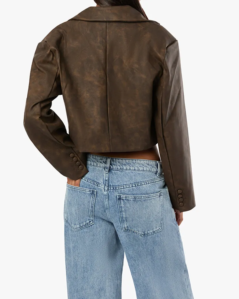 Patina Cropped Blazer