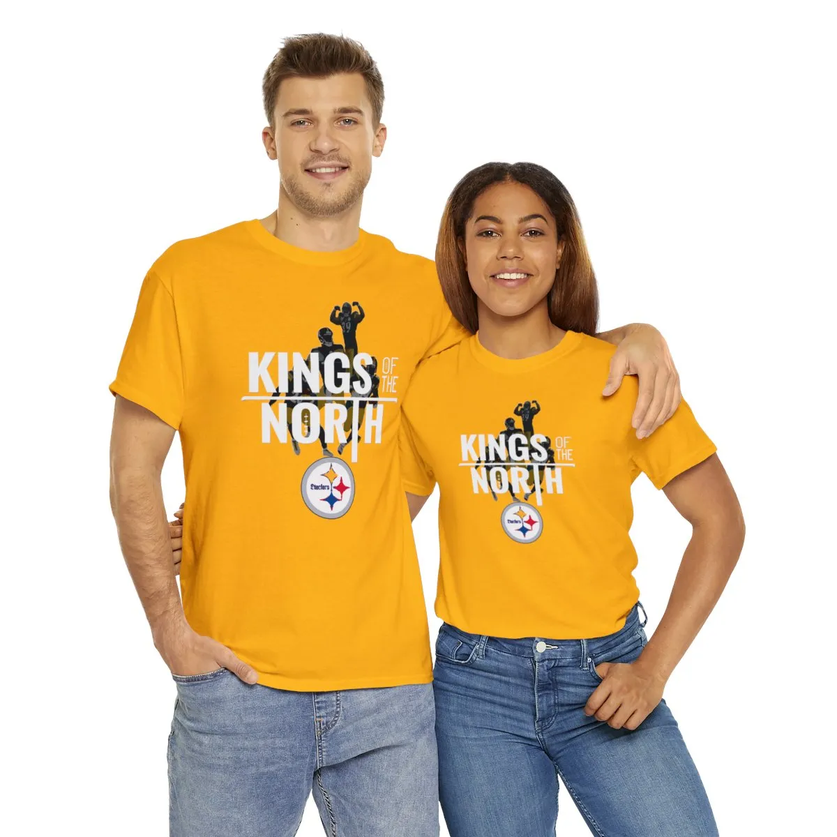 steelers Fan Shirt "Kings Of The North" Mens Womens| nfl Pittsburgh fan T Shirts (3 Colors)