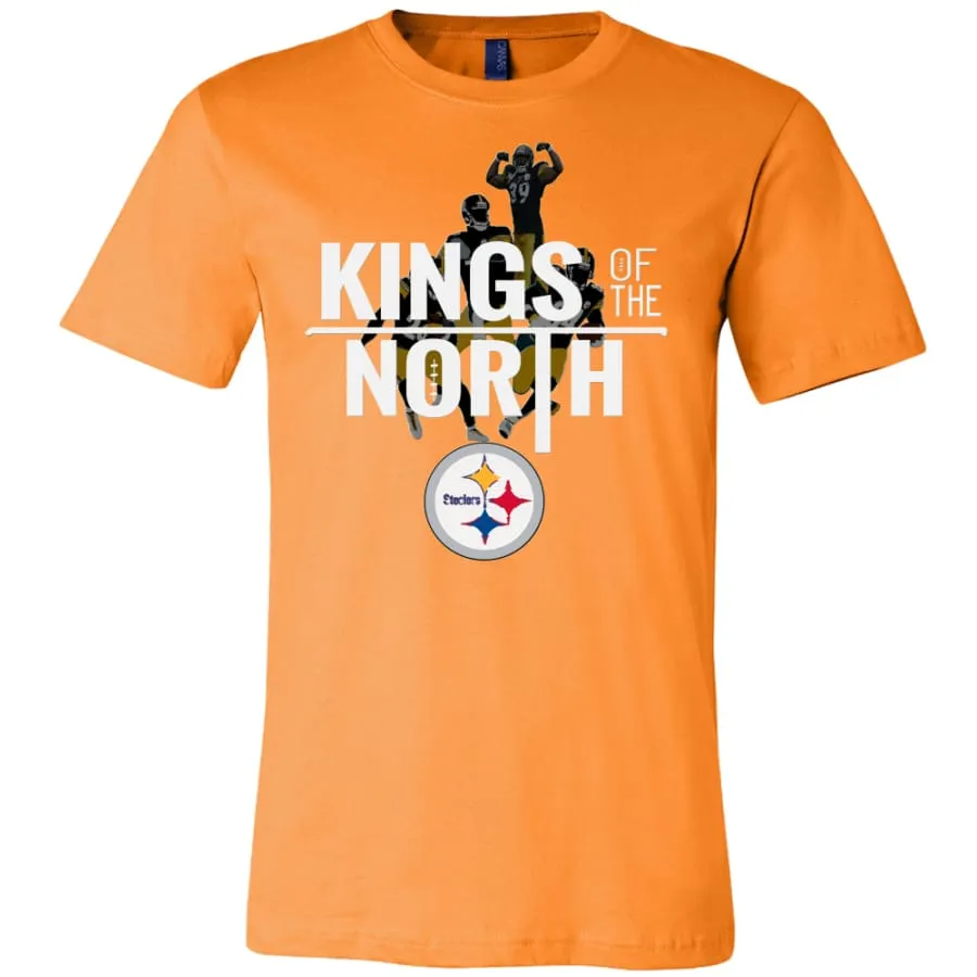 steelers Fan Shirt "Kings Of The North" Mens Womens| nfl Pittsburgh fan T Shirts (3 Colors)