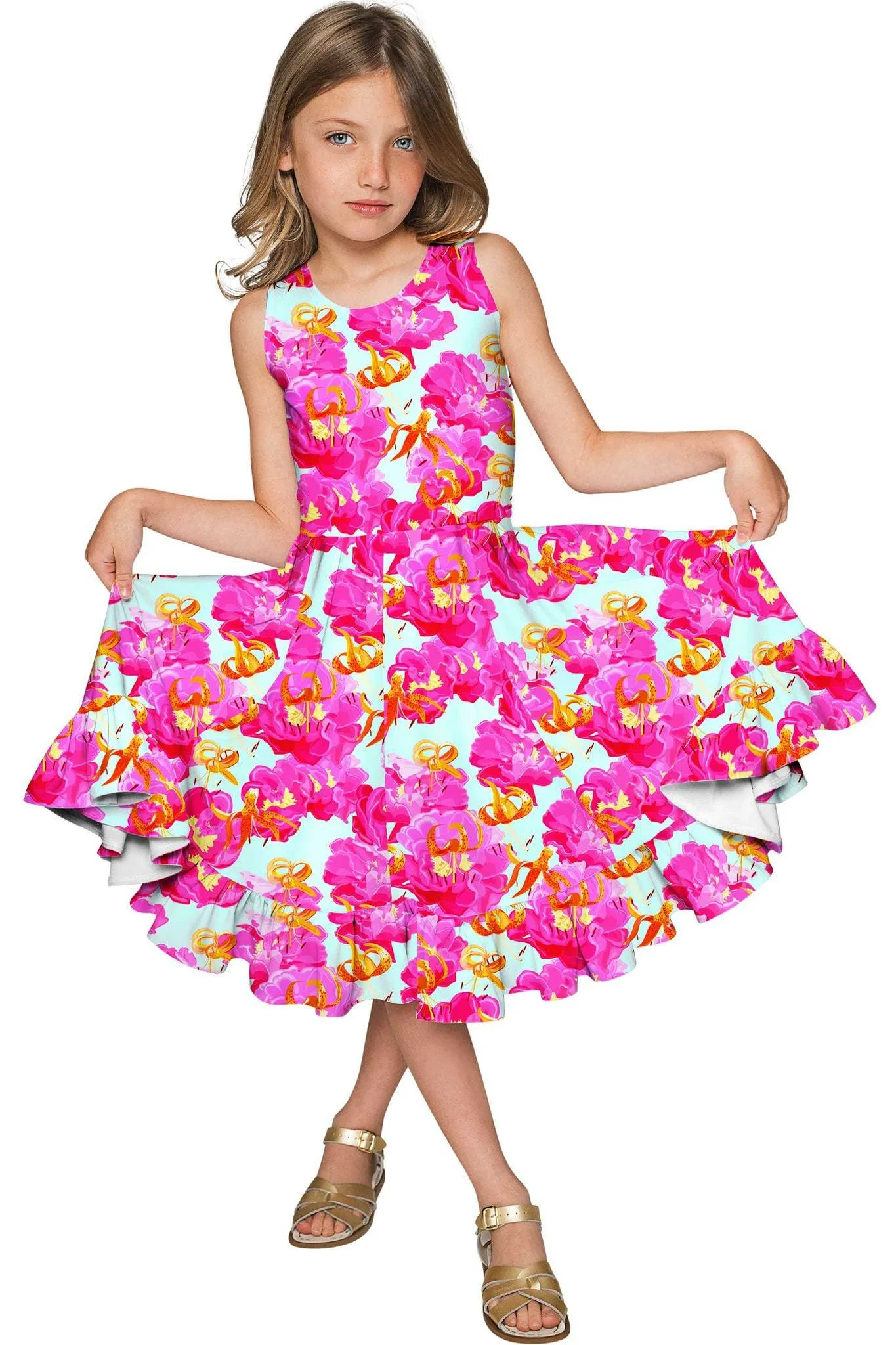 Sweet Illusion Vizcaya Fit & Flare Midi Mommy and Me Dresses