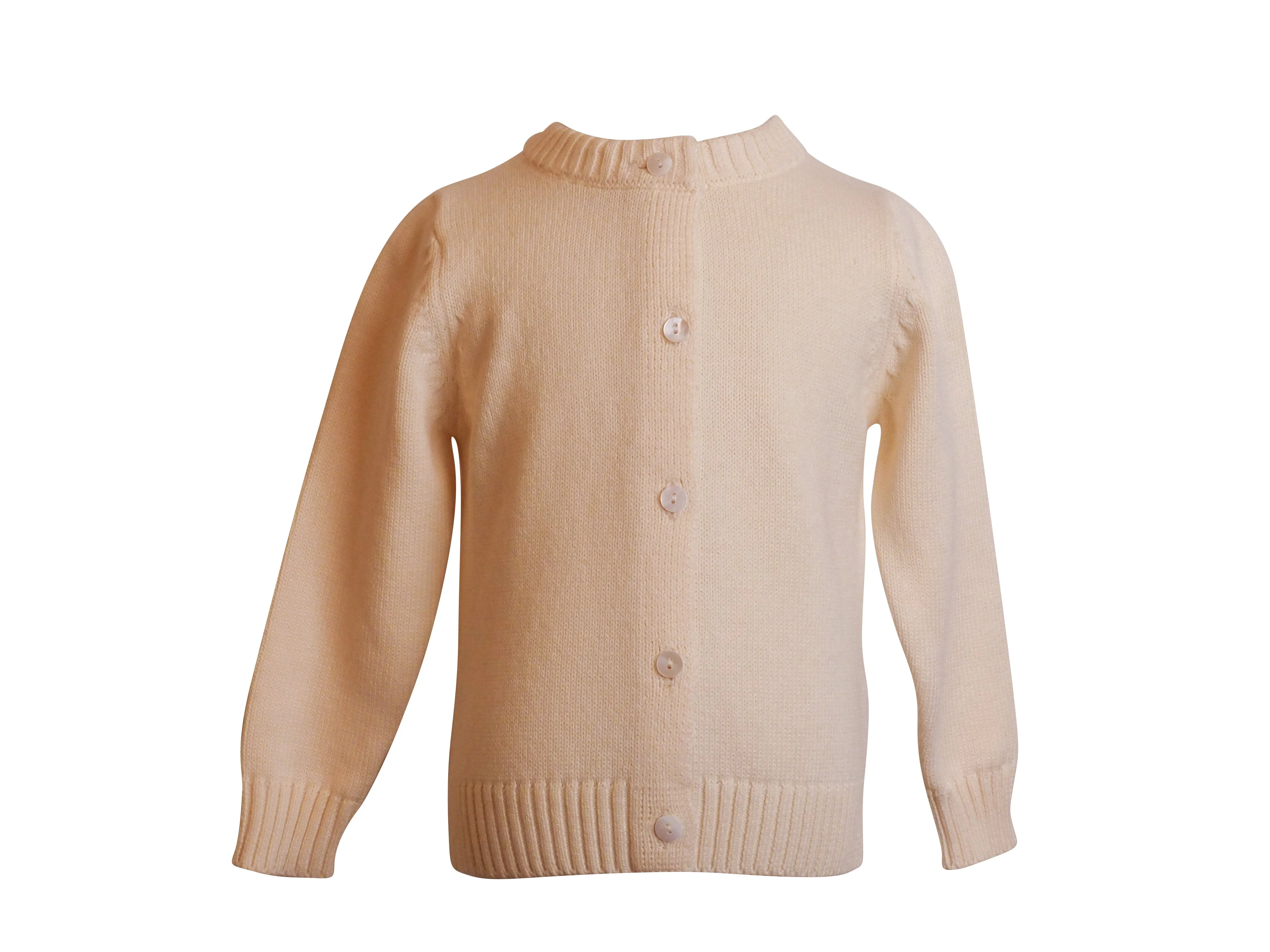 The Yellow Lamb Carey Cardigan - Ecru