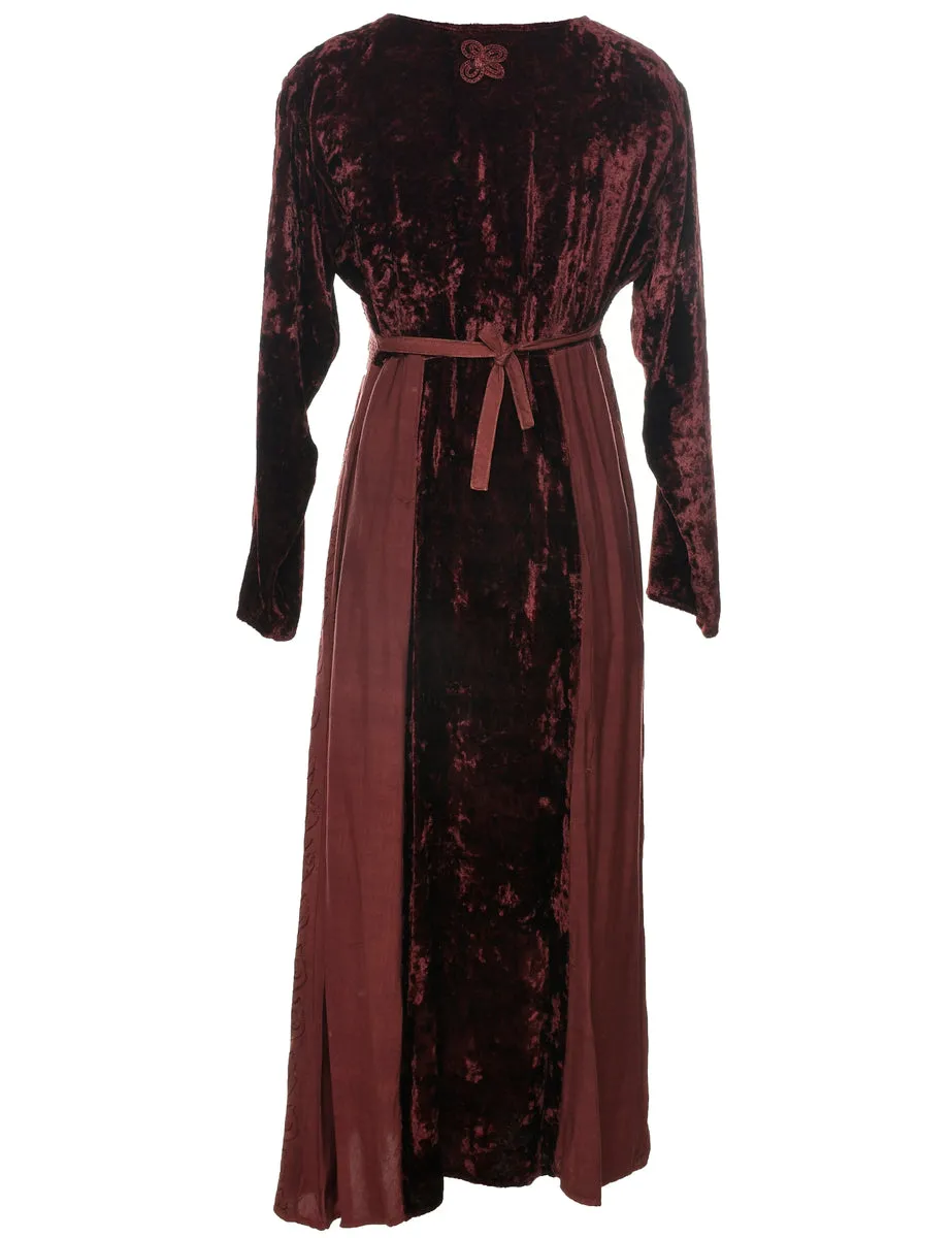 Velvet Evening Dress - XL