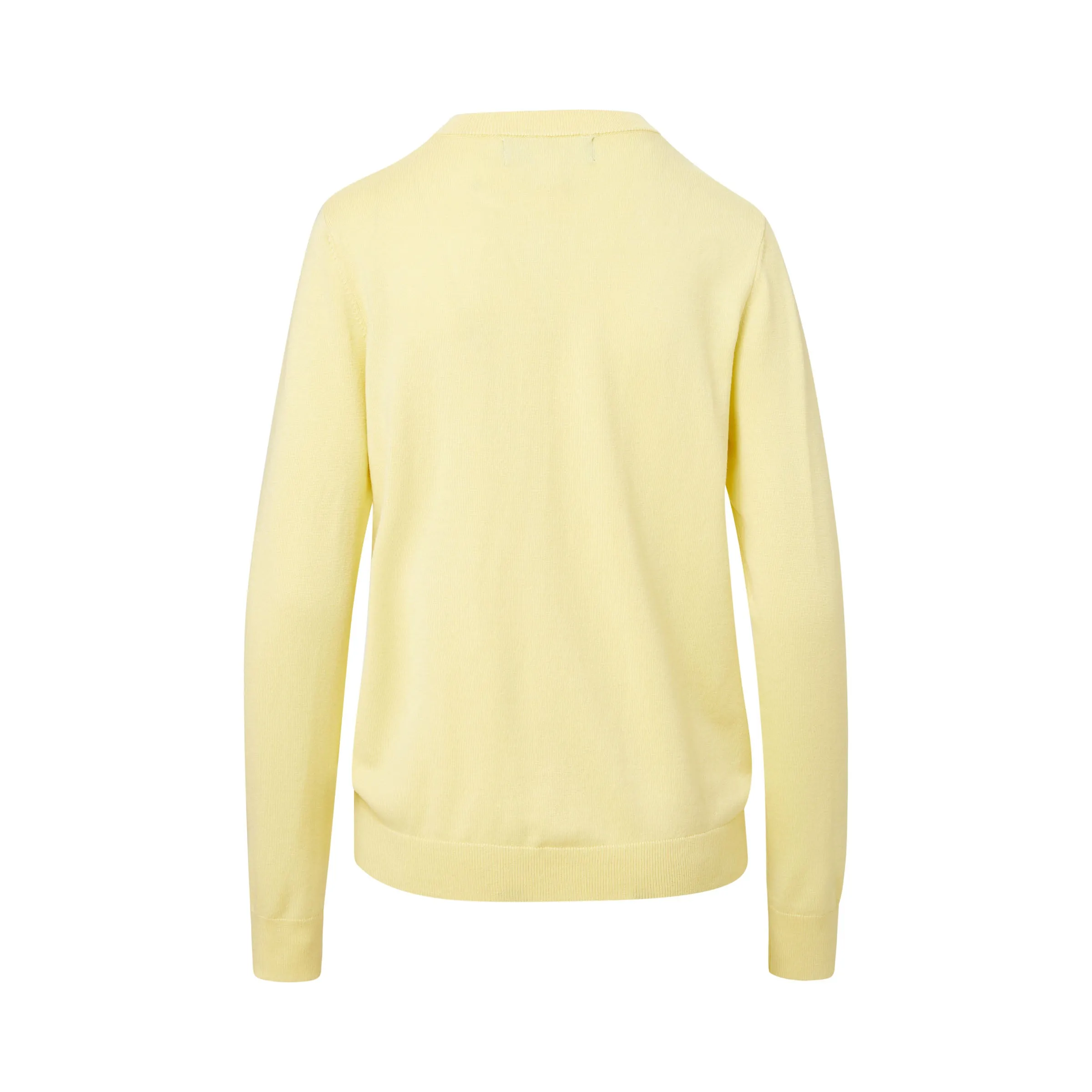 Women's Adaptive Magnetic Front Knit Cardigan Sweater In Yellow