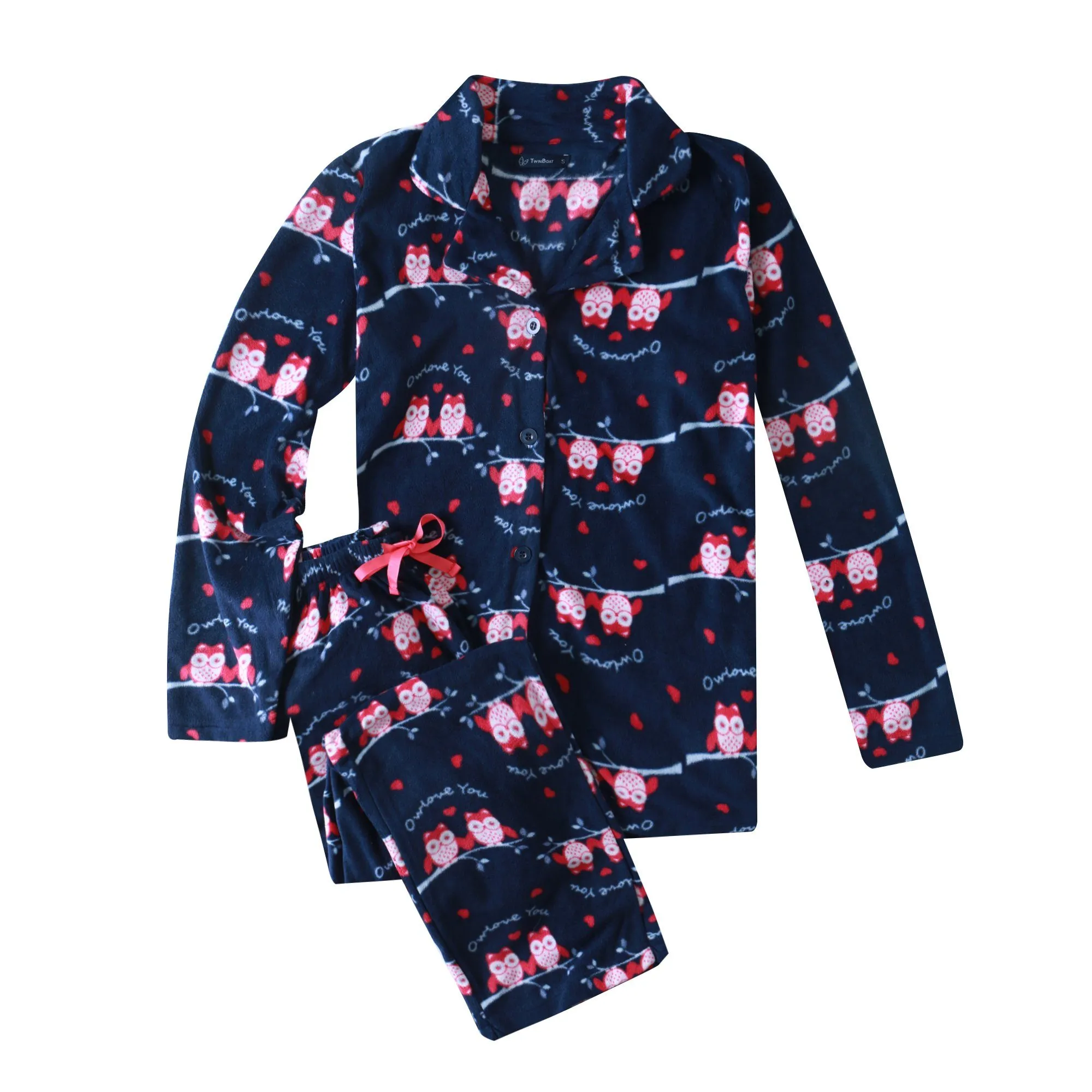 Women's Microfleece Pajama Set