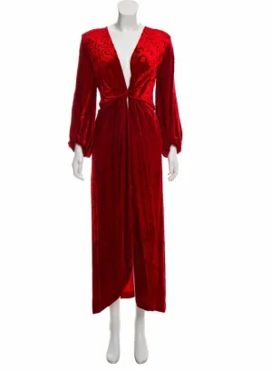 YVES SAINT LAURENT VELVET DRESS